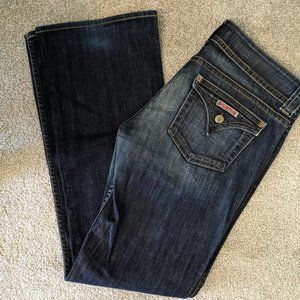 Hudson W1702DHA, Boot Cut Flap Pocket Jeans Size 32